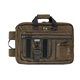 aerial view a khaki solo new york zone briefcase backpack hybrid, image 1 of 11