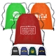 a group of gateway - non - woven drawstring backpack