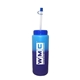 a blue to purple mood(tm) 32 oz sports bottle with flexible straw