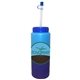 a blue to purple mood(tm) 32 oz sports bottle with flexible straw, full color digital