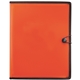aerial view a orange 5 section polypro portfolio, image 1 of 2