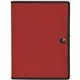 aerial view a red 5 section polypro portfolio, image 1 of 2