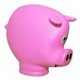 aerial view a pink pocket piggy coin holder, image 1 of 2