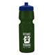 a eco dark green bottle & navy blue lid the cyclist - 24 oz bike bottle