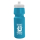 a cyan bottle & white lid the cyclist - 24 oz bike bottle
