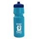 a cyan bottle & navy blue lid the cyclist - 24 oz bike bottle