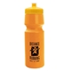a orange bottle & yellow lid the cyclist - 24 oz bike bottle