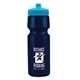 a eco navy blue bottle & cyan lid the cyclist - 24 oz bike bottle