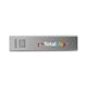 a silver 2200mah power bank