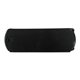 a black fold - out travel comb mirror set