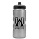 a silver bottle & black lid mini peak - 22 oz tritan(tm) metalike bottle with pushpull lid
