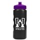 a metallic black bottle & violet lid mini peak - 22 oz tritan(tm) metalike bottle with pushpull lid