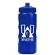 a metallic blue bottle & royal blue lid mini peak - 22 oz tritan(tm) metalike bottle with pushpull lid