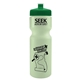 a green 28 oz glow - in - the - dark sports bottle