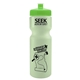a lime green 28 oz glow - in - the - dark sports bottle