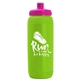 a lime green bottle & pink lid 16 oz the sport pint