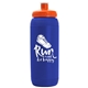 a royal blue bottle & orange lid 16 oz the sport pint