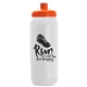 aerial view a white bottle & orange lid 16 oz the sport pint, image 1 of 2