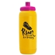 a yellow bottle & pink lid 16 oz the sport pint
