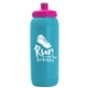 a cyan bottle & pink lid 16 oz the sport pint