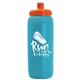 a cyan bottle & orange lid 16 oz the sport pint