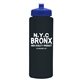a black bottle & royal blue lid the athlete - 32 oz sports premium bottle