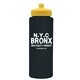 a black bottle & yellow lid the athlete - 32 oz sports premium bottle