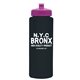 a black bottle & pink lid the athlete - 32 oz sports premium bottle