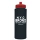 a black bottle & red lid the athlete - 32 oz sports premium bottle