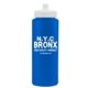 a blue bottle & white lid the athlete - 32 oz sports premium bottle