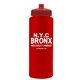 a red bottle & red lid the athlete - 32 oz sports premium bottle
