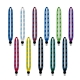 a group of 3/4 cotton lanyard with plastic clamshell o - ring