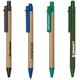 a group of eco paper barrel pen