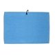aerial view a ocean blue ultra soft trainer sport towel, image 1 of 2