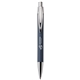 aerial view a navy blue pms296 asia click ballpoint pen, image 1 of 3