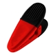 aerial view a red vibrant magnetic custom power clip, image 1 of 2