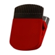 aerial view a red jumbo magnetic power clip, image 1 of 2
