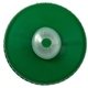 a kelly green 20 oz bike sports white water bottle