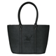 aerial view a black kapston(r) natisino tote, image 1 of 4