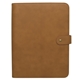 aerial view a tan kapston(r) natisino zippered padfolio, image 1 of 4