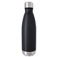 aerial view a black reef stainless steel bottle powder finish - 18 oz, image 1 of 4