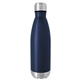 aerial view a navy reef stainless steel bottle powder finish - 18 oz, image 1 of 4