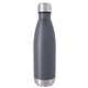 aerial view a gray reef stainless steel bottle powder finish - 18 oz, image 1 of 5