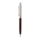 aerial view a burgundy aluminum souvenir path pen, image 1 of 5