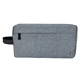aerial view a gray kapston(r) pierce toiletry bag, image 1 of 5