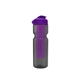 a smoke bottle & violet lid & translucent violet infuser champion - 28 oz transparent bottle with flip lid and large infuser