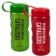 a group of mini peak - 22 oz tritan(tm) metalike bottle with tethered lid
