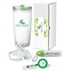 aerial view a lime applaud 4- piece welcome gift set, image 1 of 2