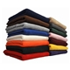 a group of polyester fleece blanket