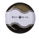 aerial view a transparent smoke achiever pencil sharpener eraser, image 1 of 2